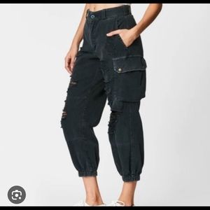 Carmar cargo pants with rips
